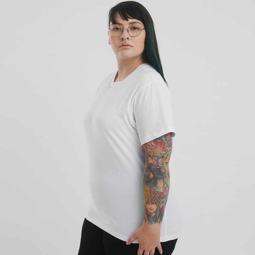 The Comfy T-Shirt-Womens. No tags, no lables. The Shapes United.