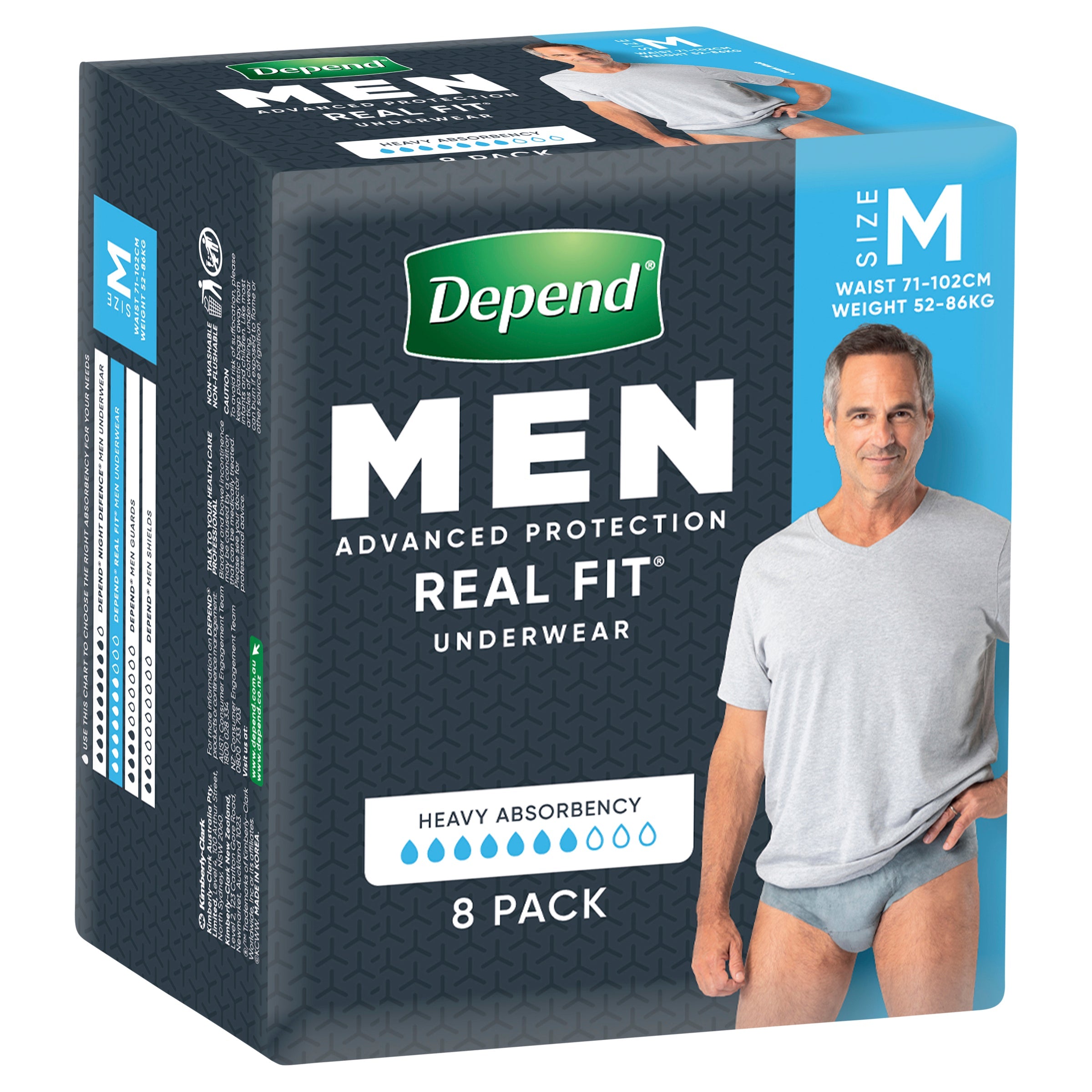 Depend Real Fit Men's Underwear