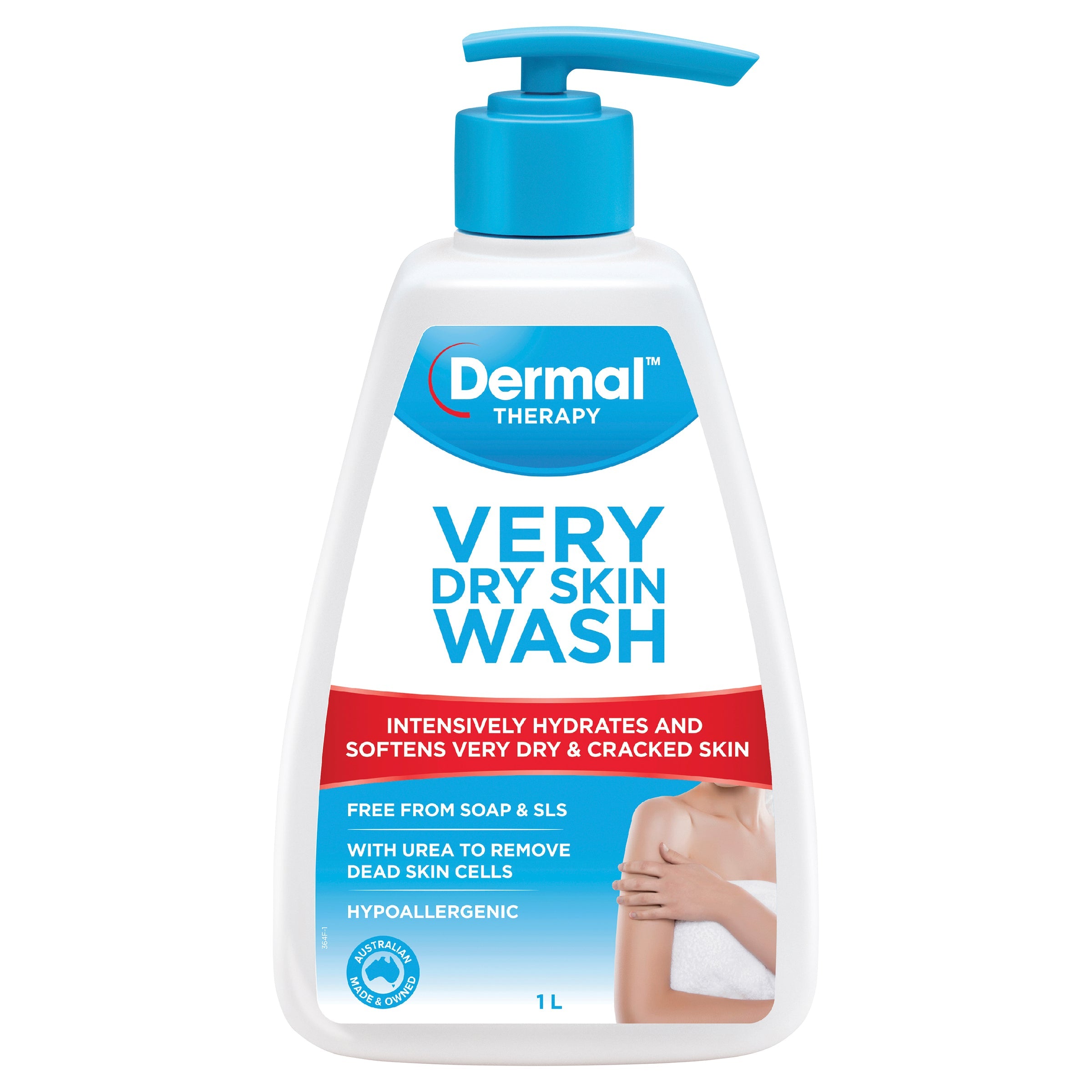 Dermal Therapy Dry Skin Wash 1L