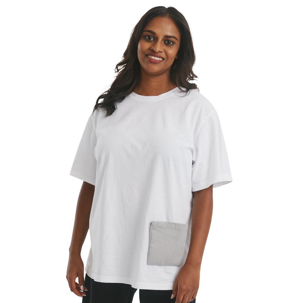 The Side Fastening T-Shirt - Womens - The Shapes United