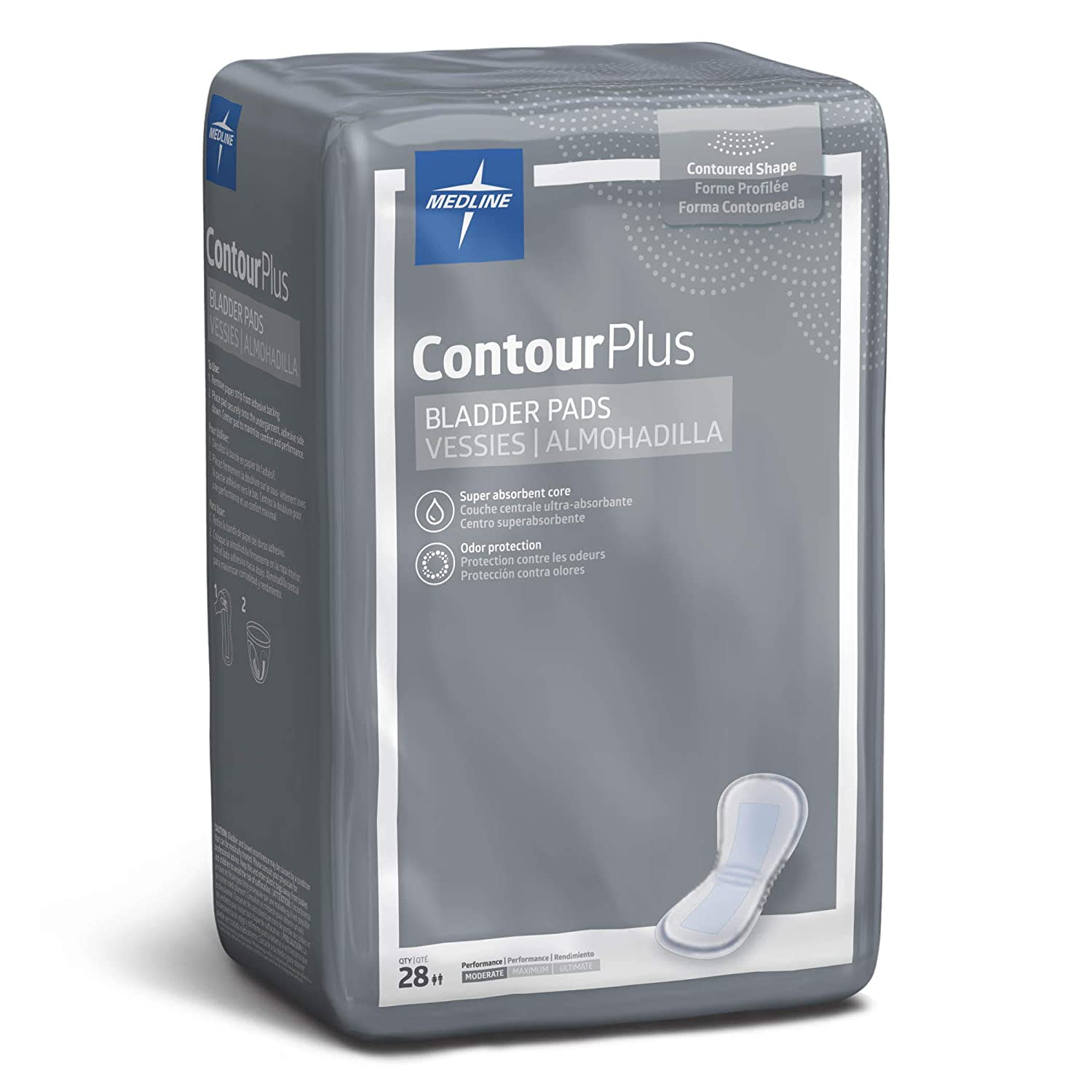 Medline ContourPlus Bladder Pads