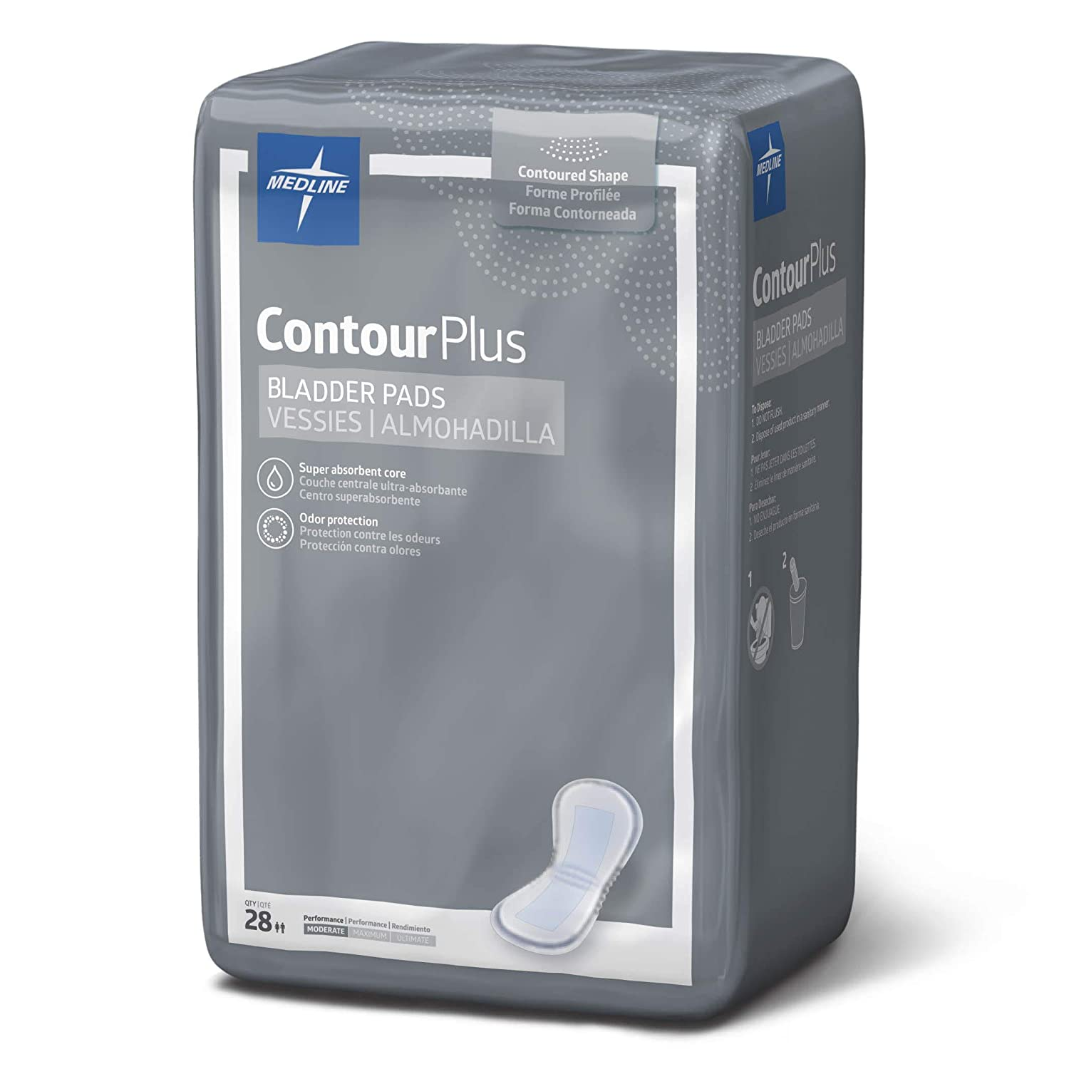 Medline ContourPlus Bladder Pads