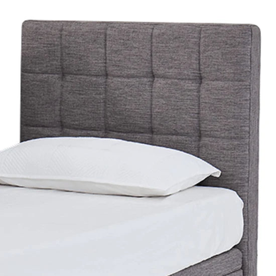 ASPIRE ComfiMotion Headboard Allure - Portobello Grey - Long Single