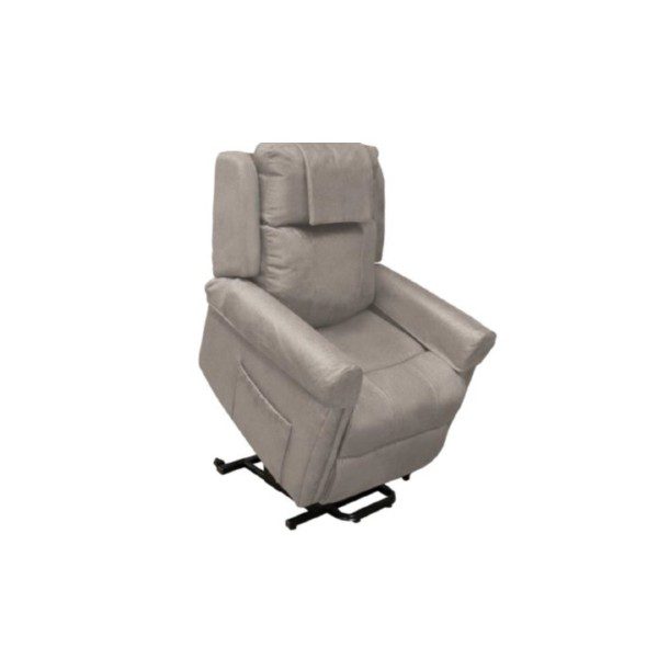 Aspire - Raphael Quattro Powerlift Recline Chair - Medium - Marina Grey