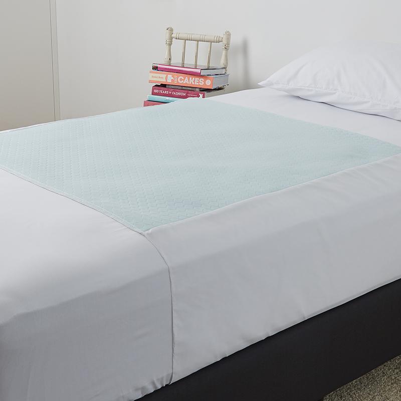 Buddies® Smart Waterproof Bed Pad with Tuck-Ins - Size to fit Single (90x100cm) Double (90x137cm)