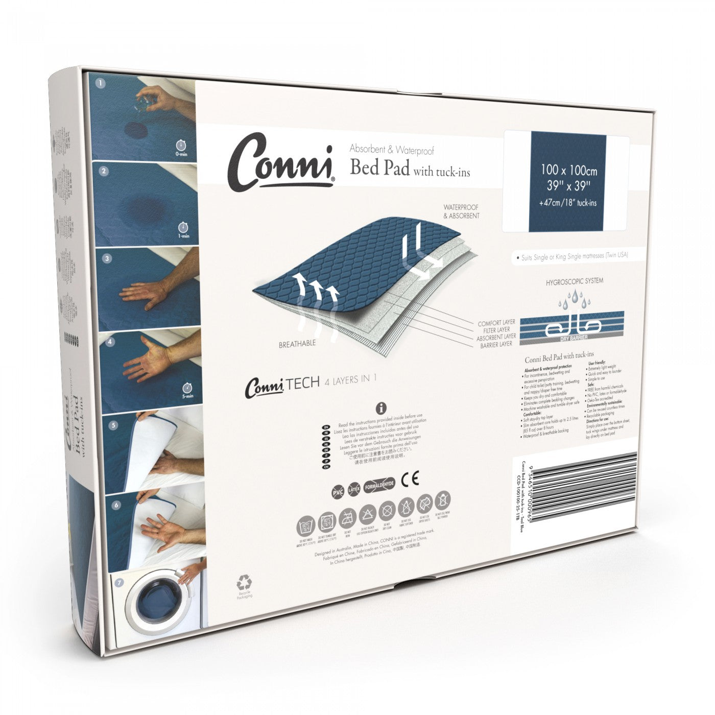 Conni Bed Pad with Tuck-ins