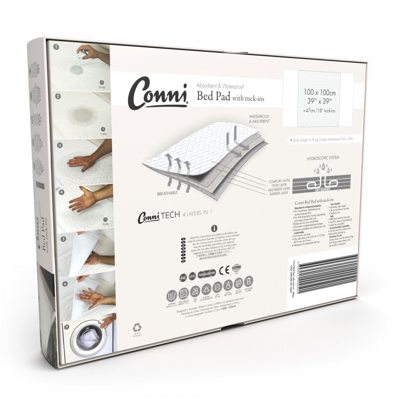 Conni Bed Pad with Tuck-ins