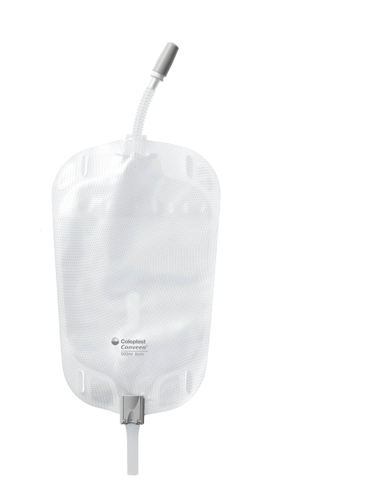 Conveen Security+ leg bag 500ml/6cm sterile