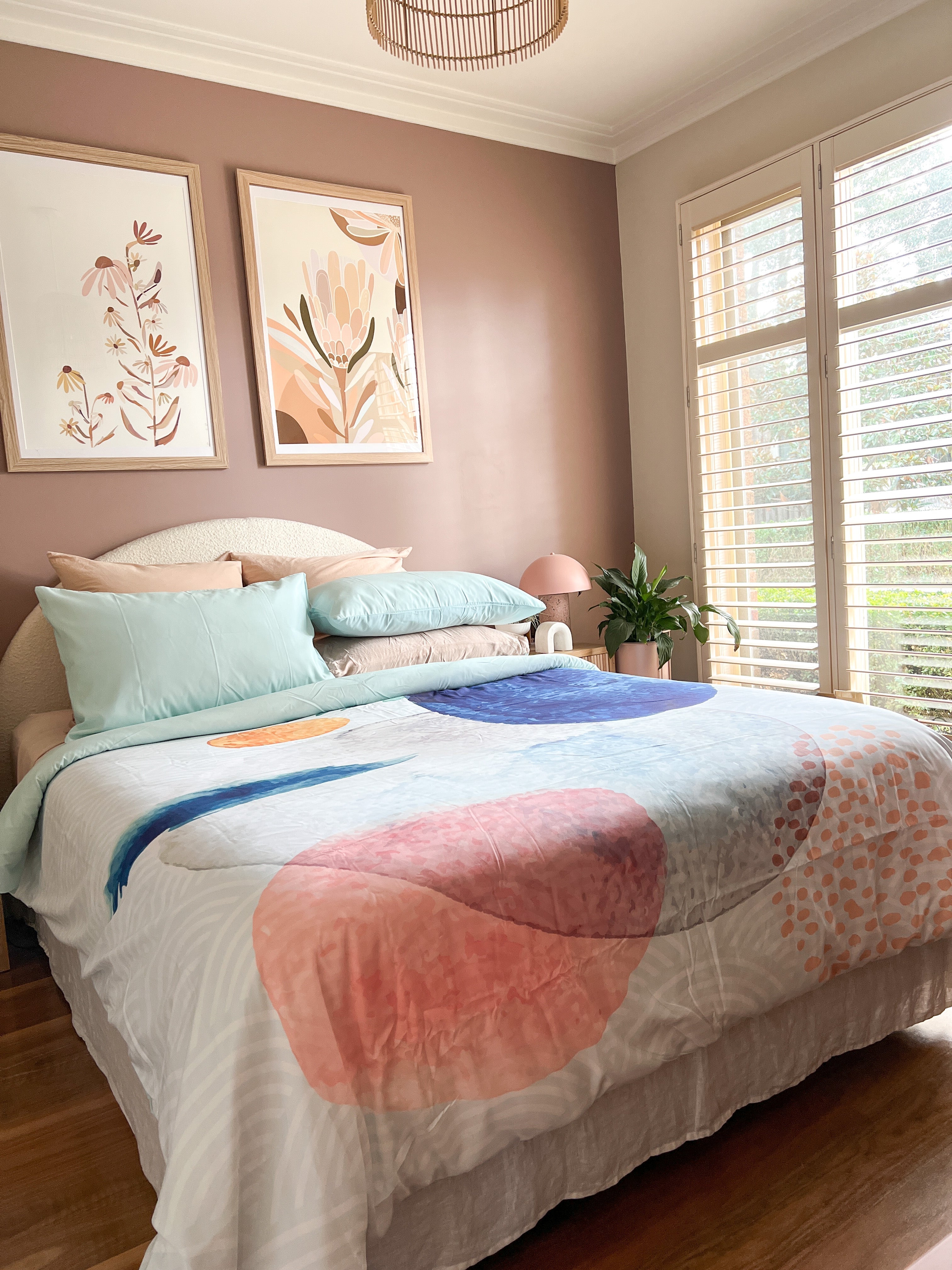 Staydry DuraBreathe Luna Bloom Quilt Cover set