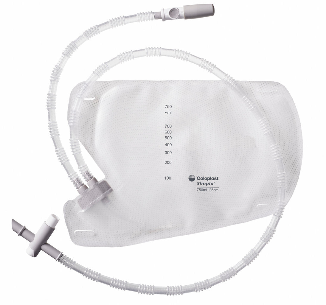 Simpla Plus Syphon bag 750ml/25cm/73cm sterile