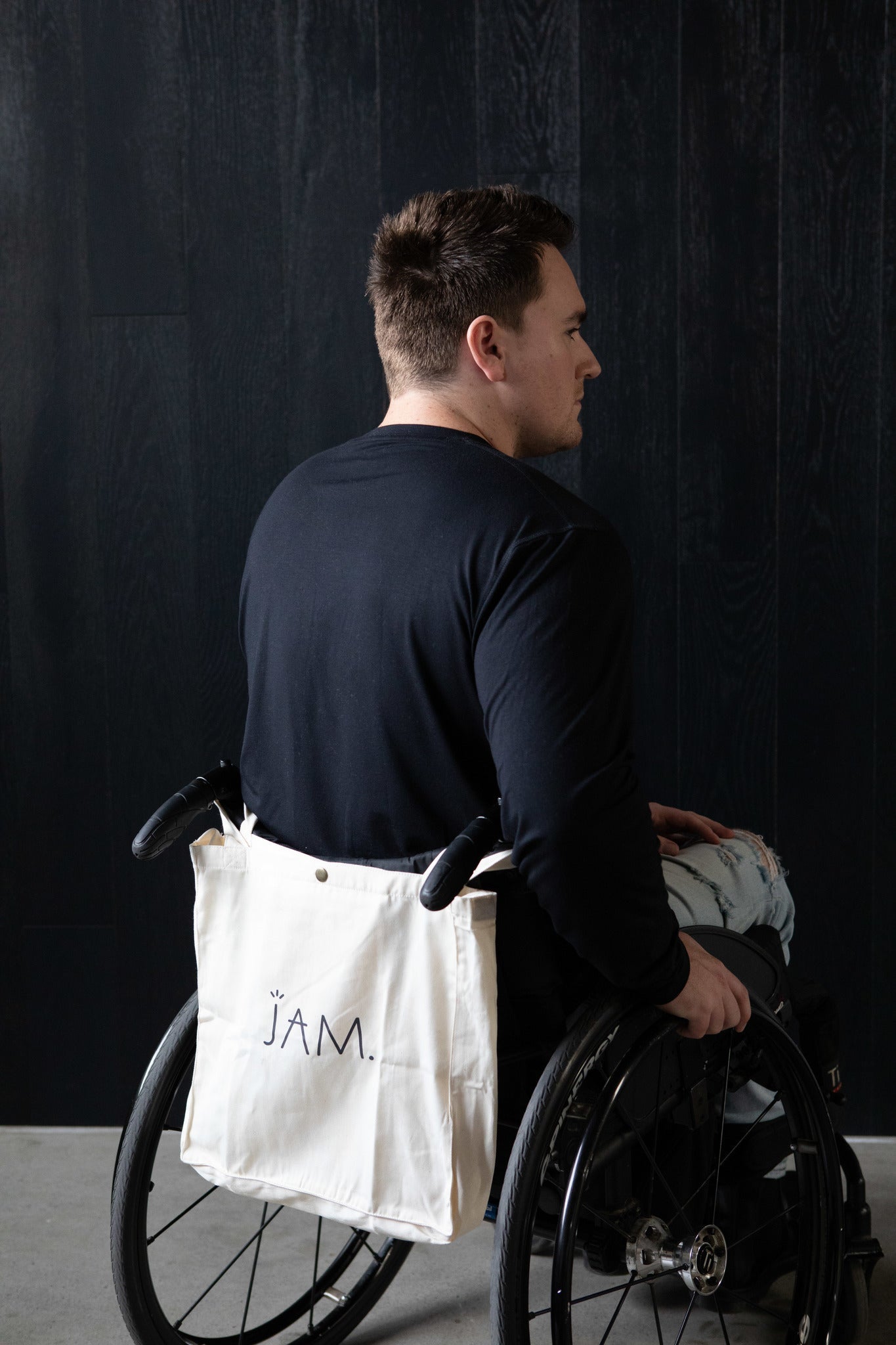 JAM the Label Tote Bag - Mango Lines