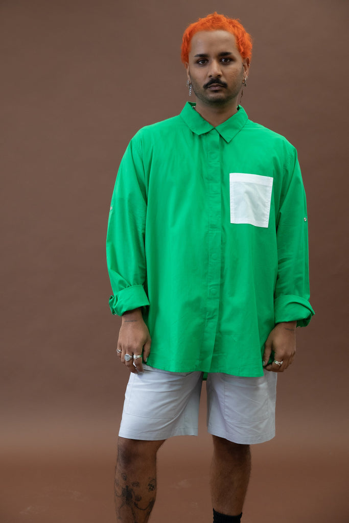 Jam the Label Magnetic Long Sleeve Shirt - Green